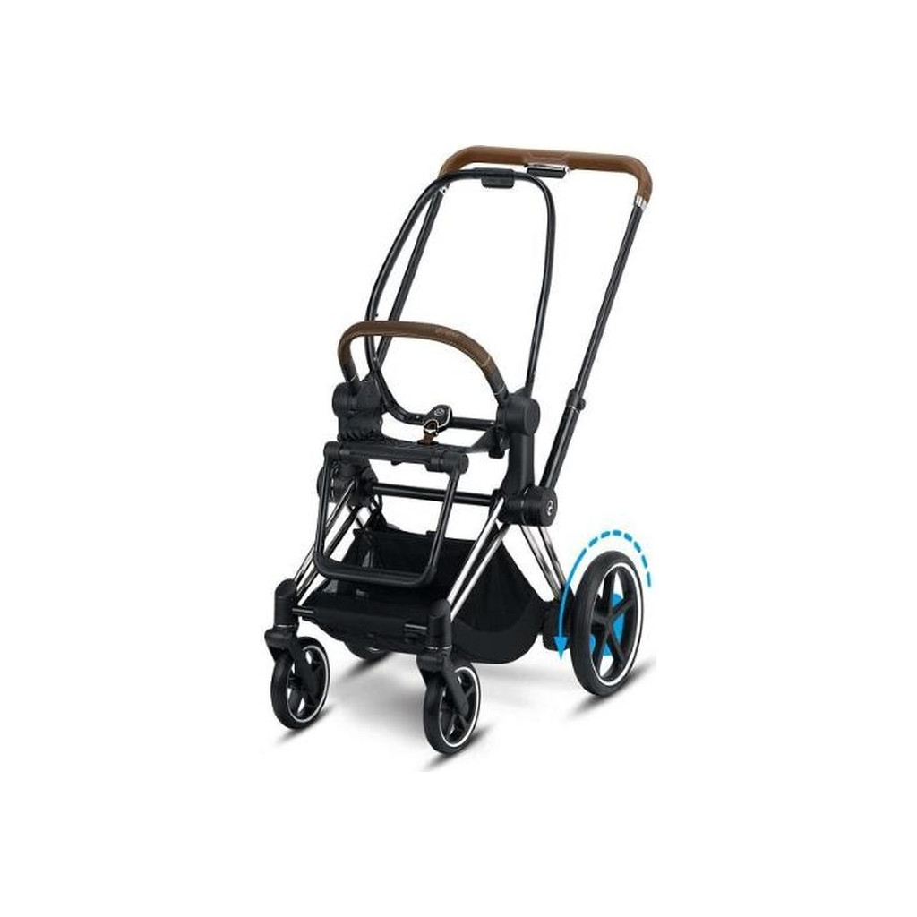 Шасі для коляски Cybex ePriam & каркас Chrome Brown (521002349)