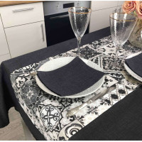 Table napkin Provence Black Milan 35x45 cm (4823093434660)