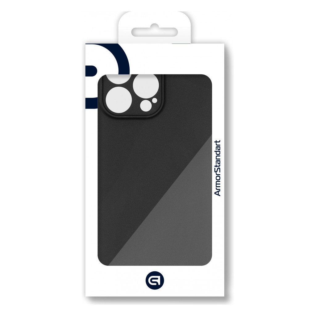Чохол до мобільного телефона Armorstandart Matte Slim Fit Apple iPhone 15 Pro Max Camera cover Black (ARM68248) Чохол до мобільного телефона Armorstandart Matte Slim Fit Apple iPhone 15 Pro Max Camera cover Black (ARM68248)