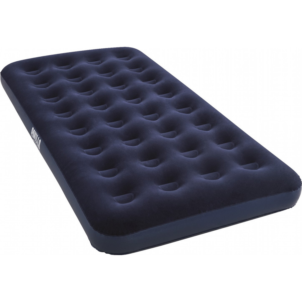 Матрац надувний BestWay Pavillo велюр Синій 99 x 188 x 22 см (67001)