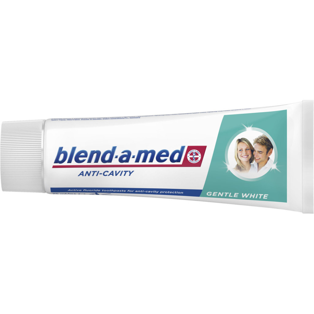 Зубна паста Blend-a-med Анти-карієс Делікатне відбілювання 75 мл (8006540947418)