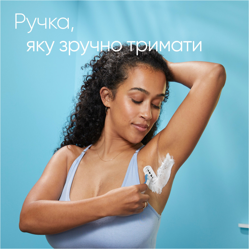 Набір косметики Gillette Станок для гоління Venus Smooth + 2 змінних леза + Гель для гоління Satin Care Алое Вера 75 мл (8700216077217)