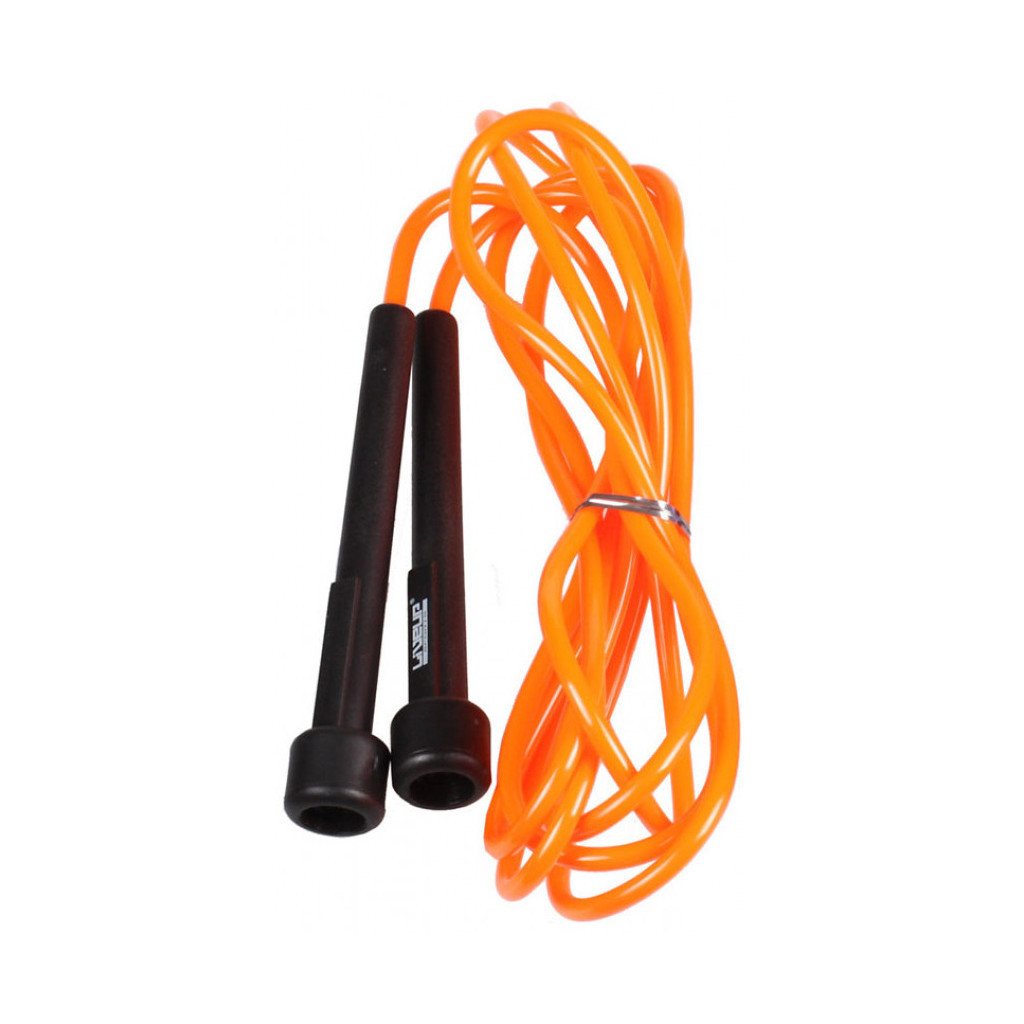 Скакалка LiveUp PVC Jump Rope LS3115-o в тубусі чорний/помаранчевий 275x0.5см (6951376109184) Скакалка LiveUp PVC Jump Rope LS3115-o в тубусі чорний/помаранчевий 275x0.5см (6951376109184)