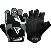 Gloves for fitness RDX F6 Sublimation Gray M (WGS-F6G-M)