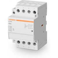 Контактор Videx 4п 40А 4НВ VF-RS-MC4O-40 RESIST