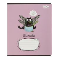 ZiBi subject notebook CRAZY CAT 48 sheets cell, biology (ZB.1703-10)