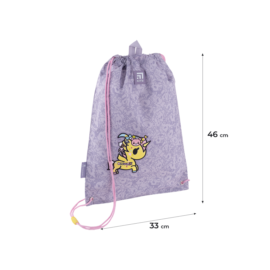 Сумка для взуття Kite Tokidoki Бузкова (TK24-600M)