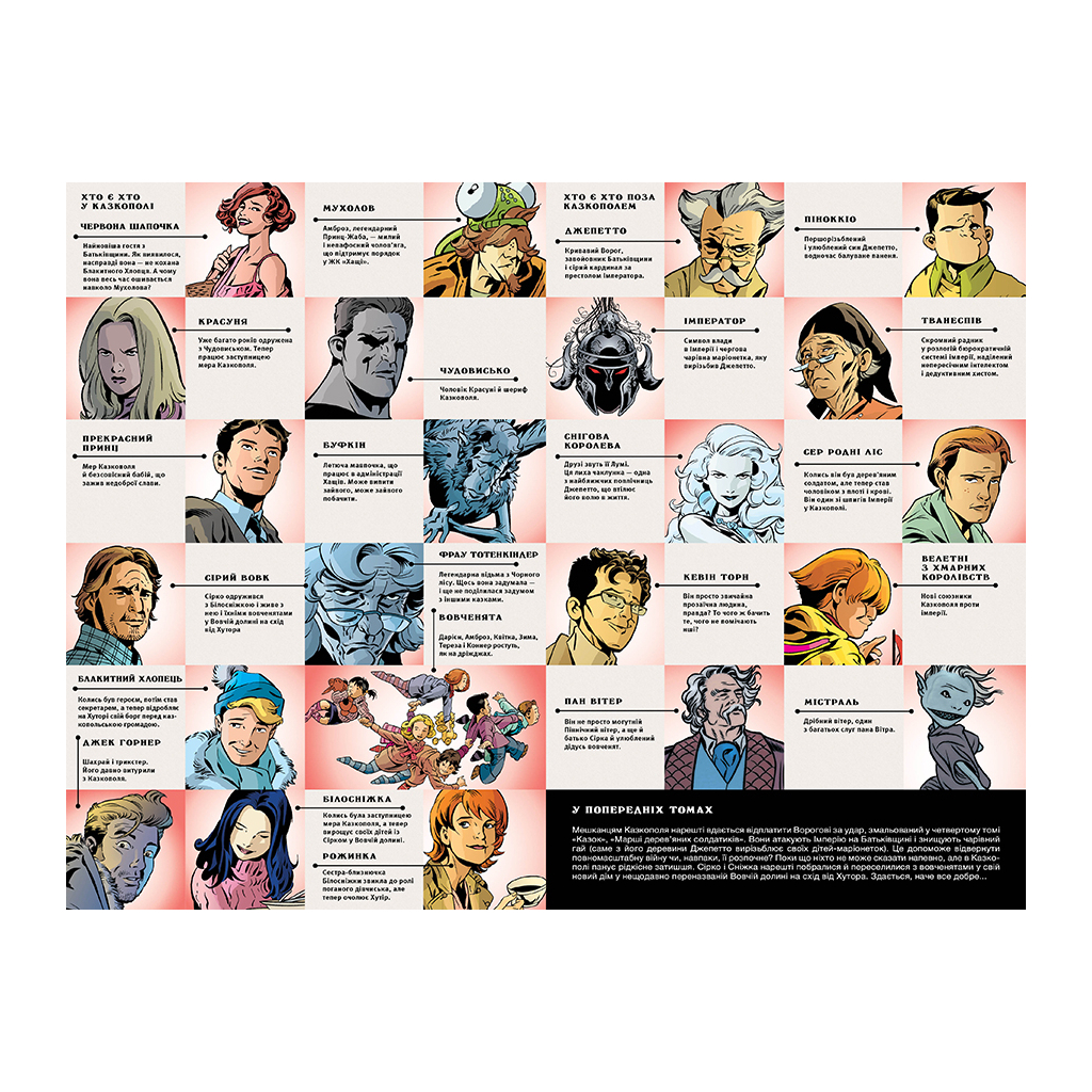 Комікс Казки. Книга 9. Сини Імперії - Білл Віллінґем Видавництво РМ (9786178426910)