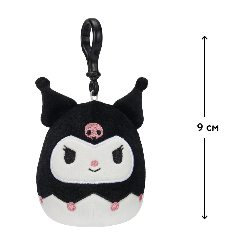 М'яка іграшка Squishmallows на кліпсі - Куромі 9 см (SQSN00277)
