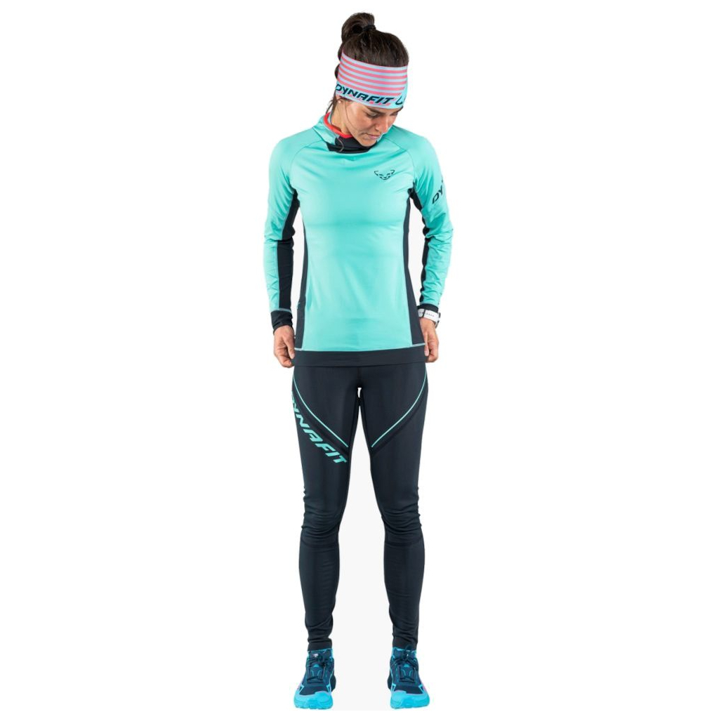 Штани Dynafit Winter Running Wms Tights 70945 3011 - 42/36 S - темно-синій (016.002.2019)