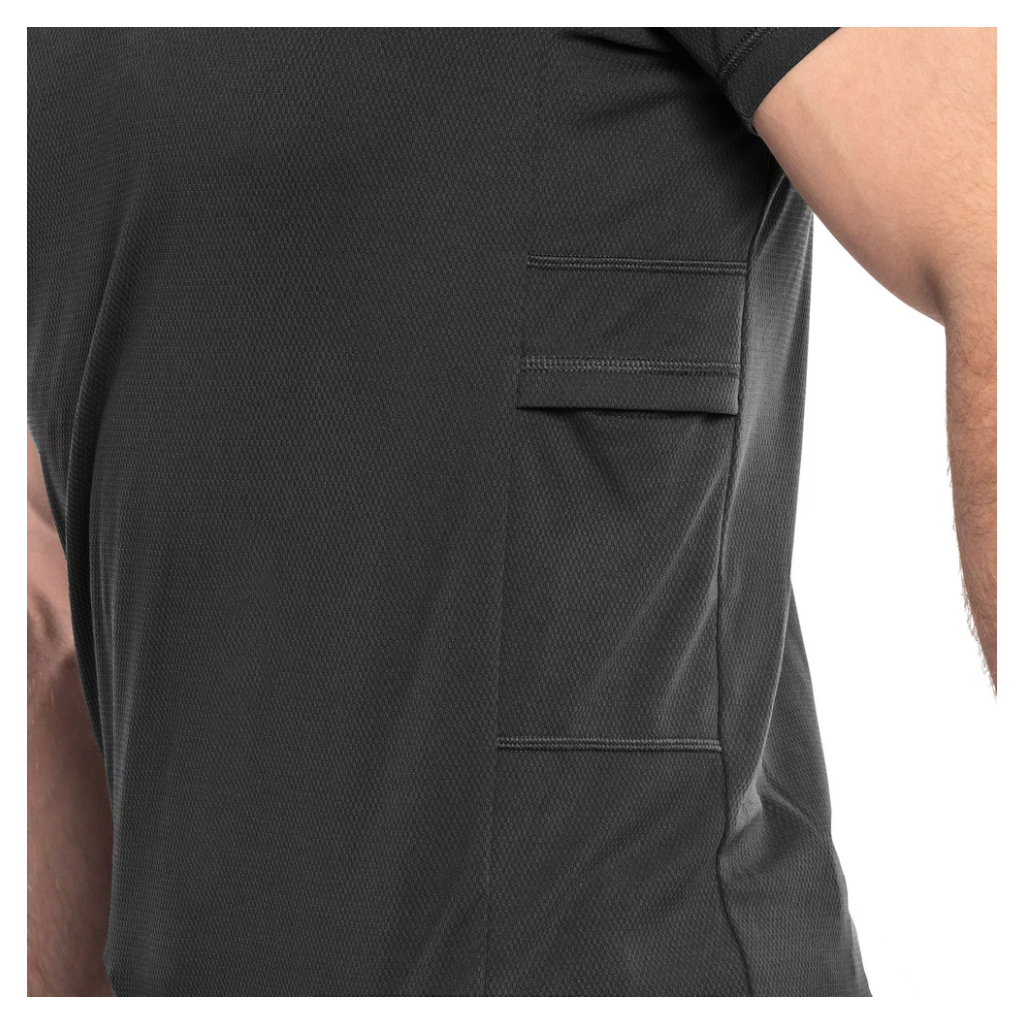 Футболка Helikon-Tex Термоактивна Functional T-shirt - Quickly Dry - Black розмір S (TS-FUN-QD-01-B03)