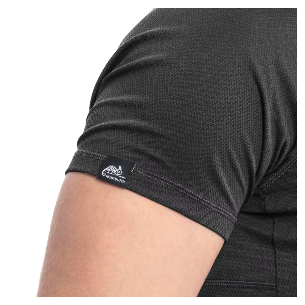 Футболка Helikon-Tex Термоактивна Functional T-shirt - Quickly Dry - Black розмір S (TS-FUN-QD-01-B03)