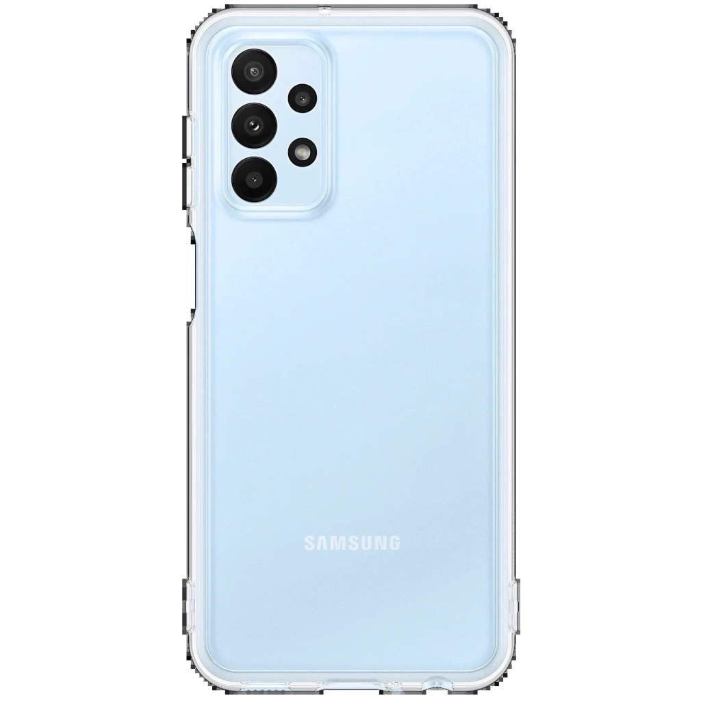 Чохол до мобільного телефона Samsung Soft Clear Cover Samsung Galaxy A23 (A235) Transparent (EF-QA235TTEGRU)