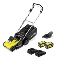 Lawnmower Karcher LMO 4-18 Dual 18V, battery 1x5A·h 37cm, 25-65mm (1.445-421.0)