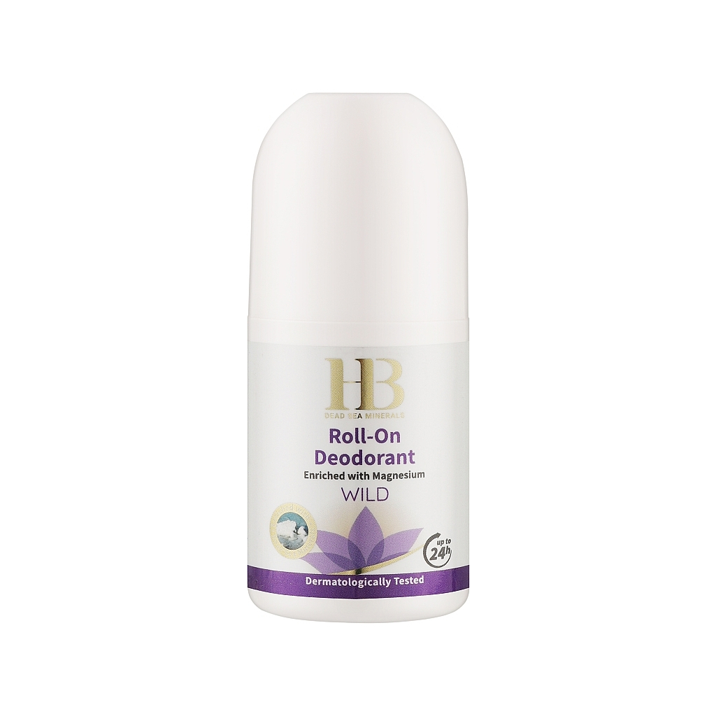 Дезодорант Health and Beauty Wild Purple з магнієм 75 мл (7290017824444)