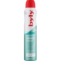 Antiperspirant Byly Extrem Freshness Spray with microparticles Protection 96 hours with a fresh aroma 200 ml (8411104045804)