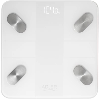 Ваги підлогові Adler AD 8186 white (AD8186W)