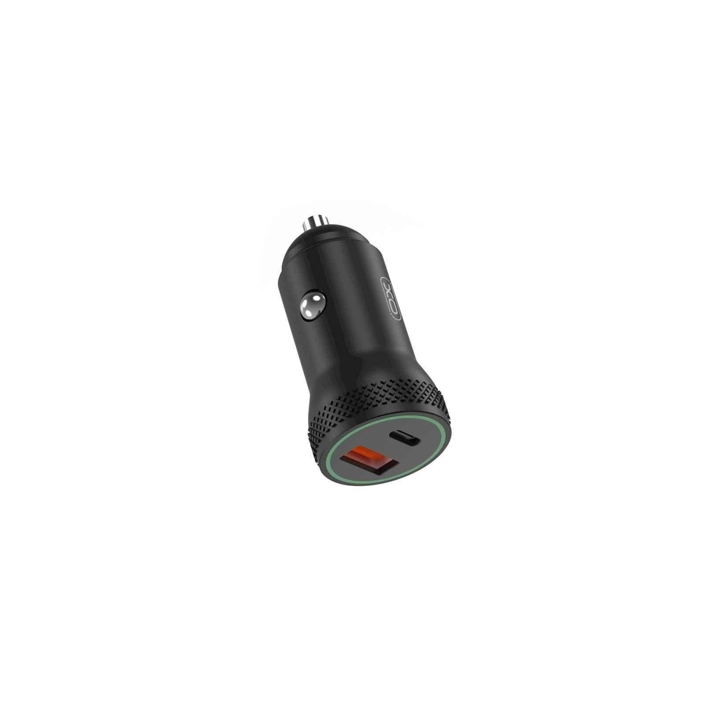 Зарядний пристрій XO 1xUSB QC3.0 + 1xUSB-C PD18W black (CC33-BK) Зарядний пристрій XO 1xUSB QC3.0 + 1xUSB-C PD18W black (CC33-BK)