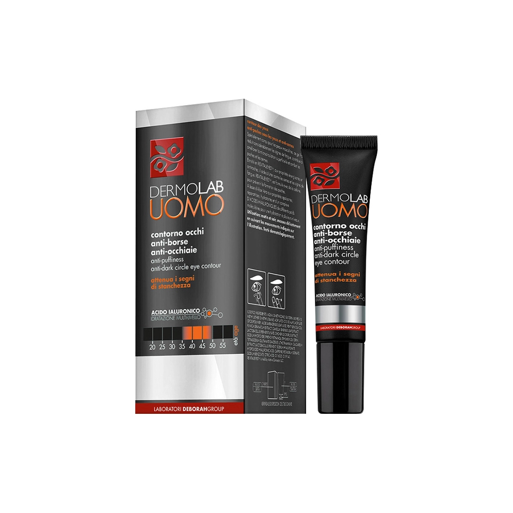 Крем для шкіри навколо очей Dermolab Uomo Anti-Dark Circle Eye Contour 15 мл (8009518392760)