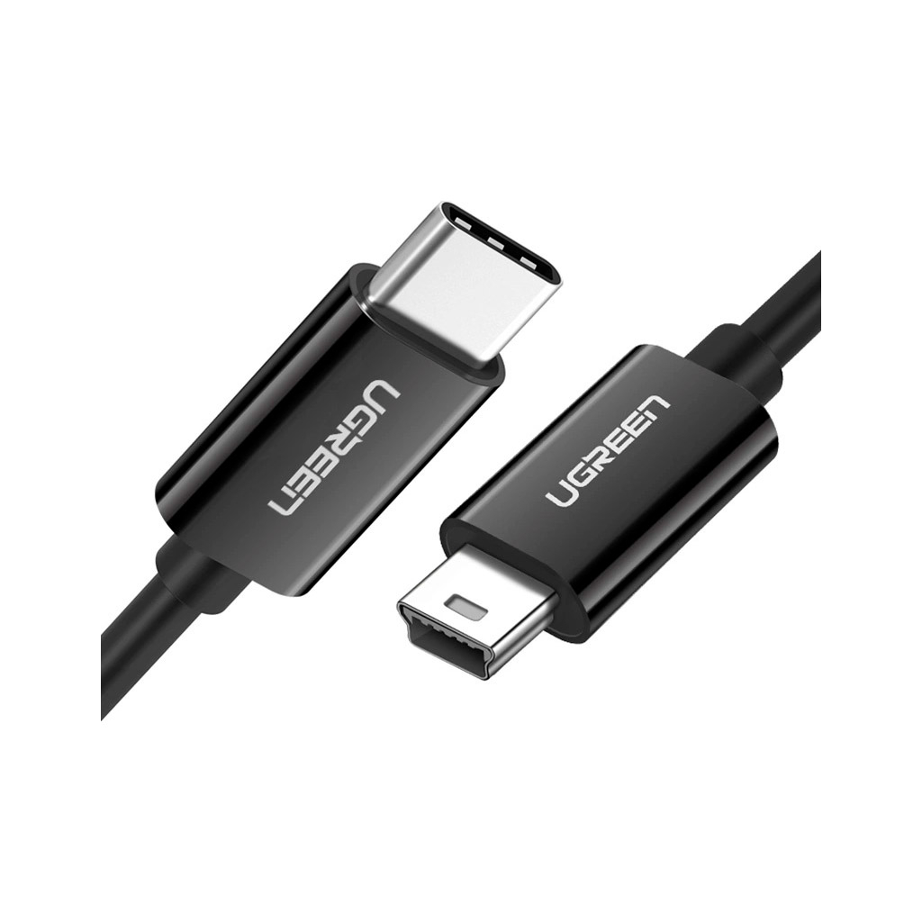 Дата кабель USB-C 2.0 AM to Mini 5P 1.0m US242 black Ugreen (50445) Дата кабель USB-C 2.0 AM to Mini 5P 1.0m US242 black Ugreen (50445)