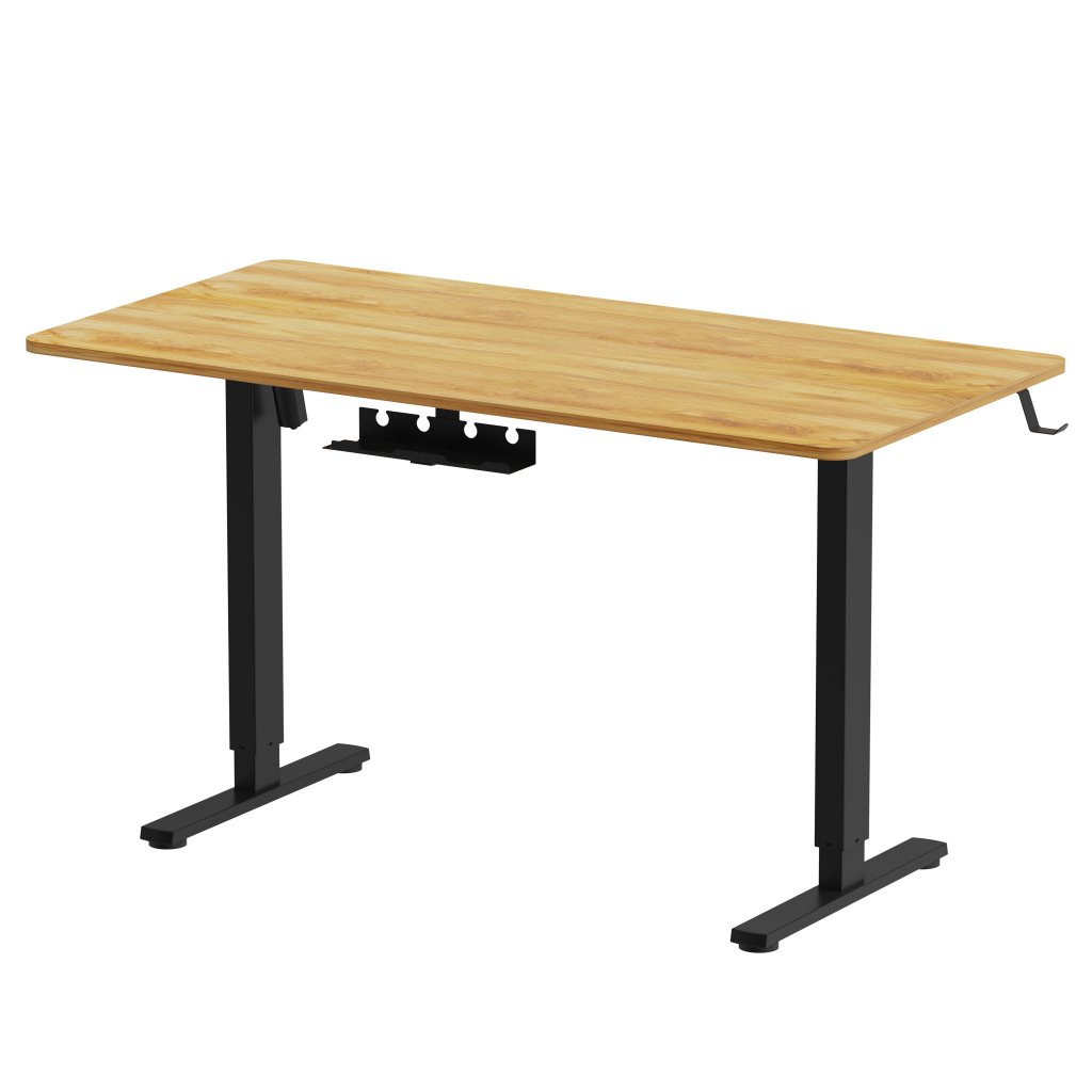 Комп'ютерний стіл OfficePro ODE1470LW 1400 х 700 мм Light Wood/Black (ODE1470LW)