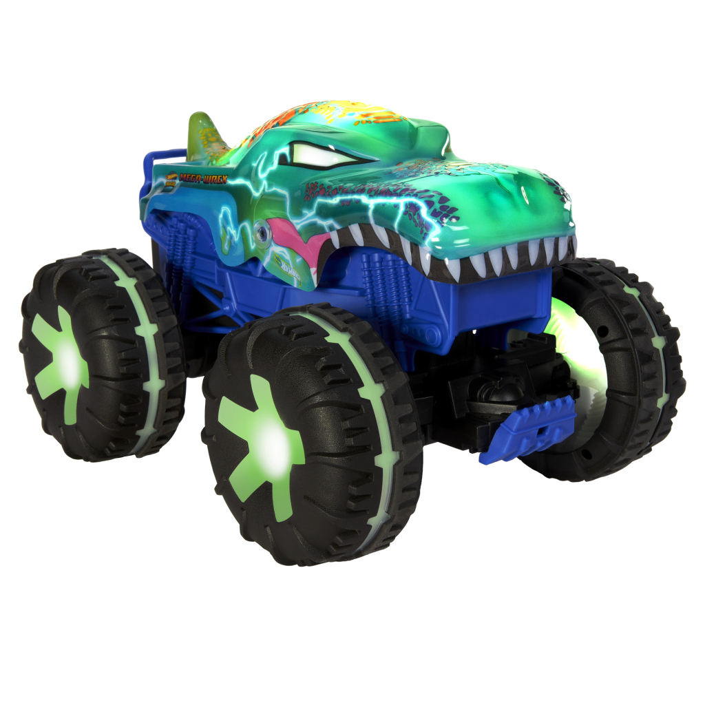 Радіокерована іграшка Hot Wheels Автомодель Monster Trucks Мега Рекс 1:15 (JBD90)