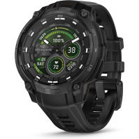 Смарт-годинник Garmin Instinct Crossover AMOLED, Tactical, Black/Black, GPS смарт-годинник (010-03398-02)