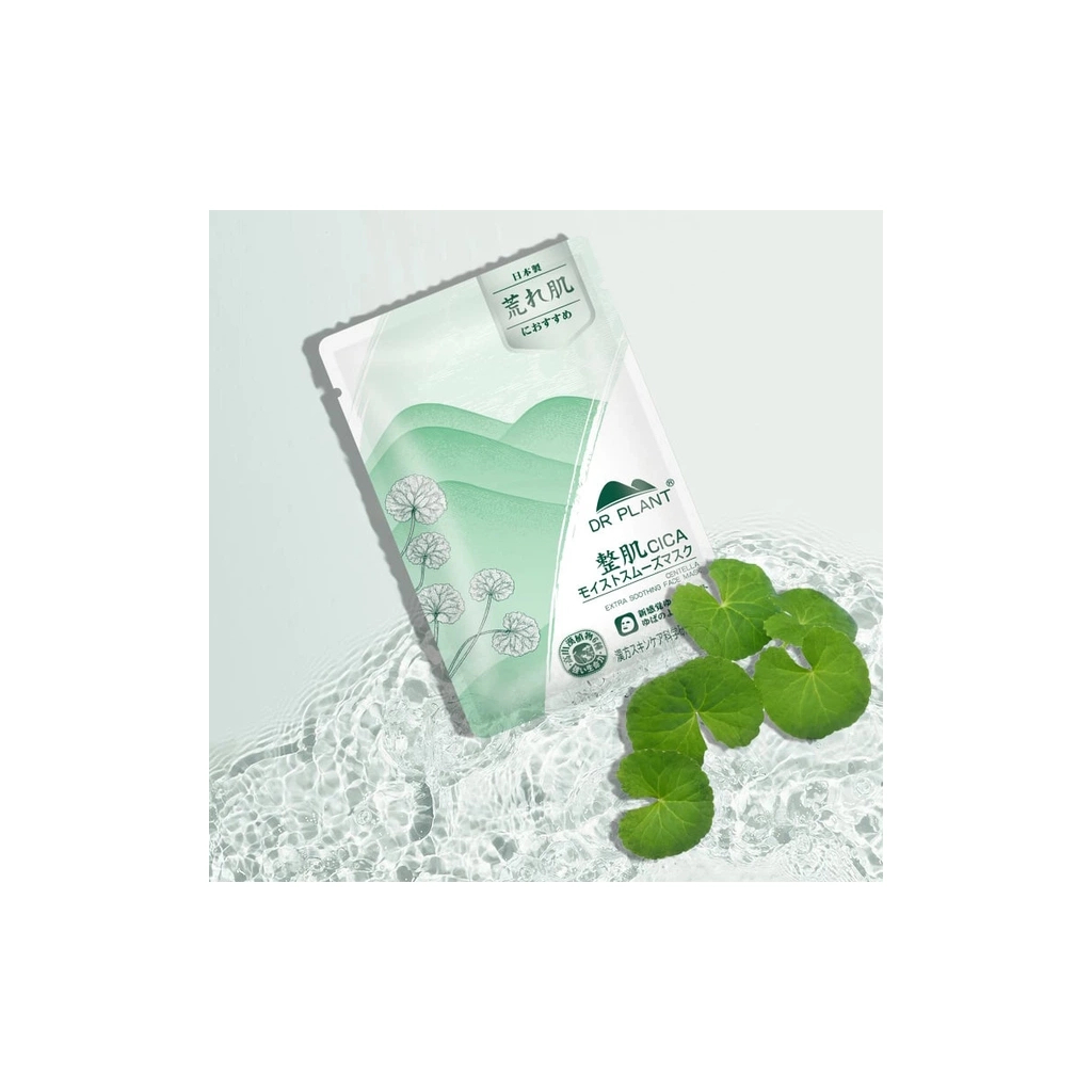 Маска для обличчя Dr. Plant Centella Extra Soothing Face Mask Заспокійлива 1 шт (4582538101252)