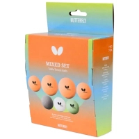 М'ячик для настільного теніса Butterfly Fun Balls 7 шт Mixed pack (7012880 (932025)