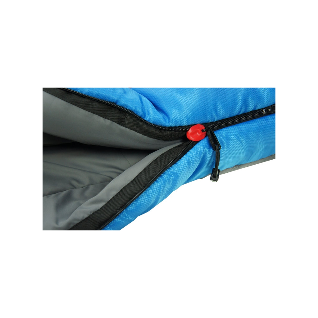 Спальний мішок Terra Incognita Alaska 450 R бірюзовий/сірий (4823081506812)