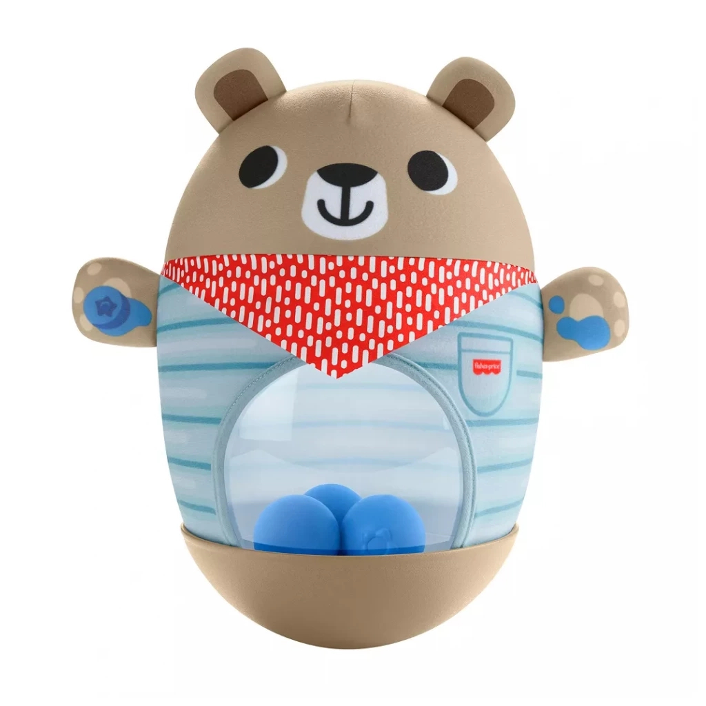 Розвиваюча іграшка Fisher-Price Ведмедик-неваляйко (JLB83)