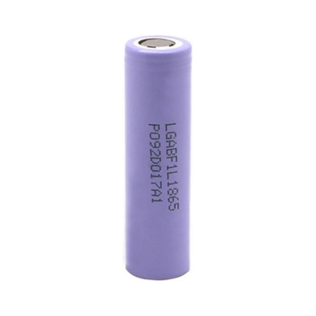 Акумулятор 18650 3350mAh, 4.875A, 4.2/3.7/2.5V, Purple LG (INR18650 F1L)
