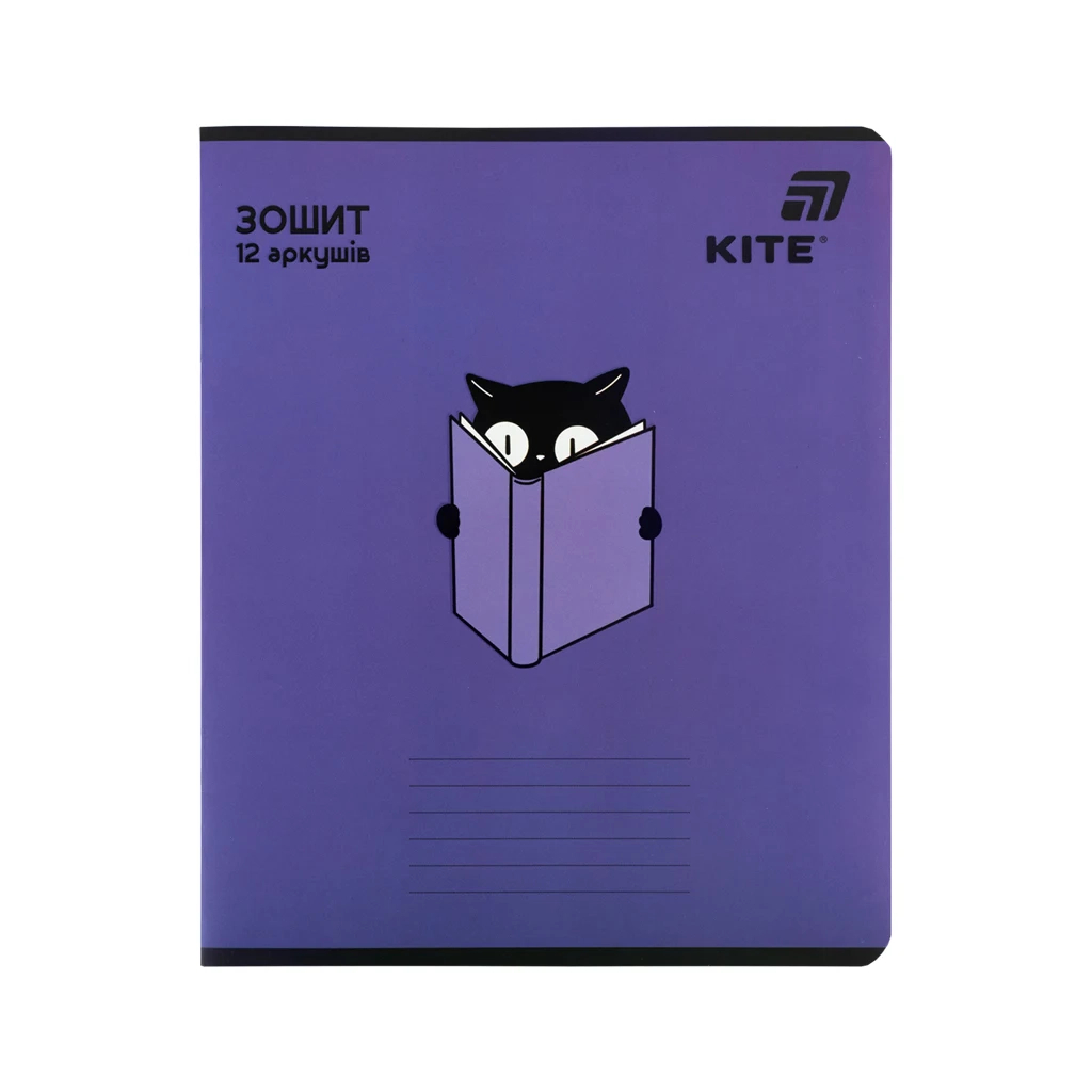 Зошит Kite One color, 12 аркушів, лінія (K26-234)