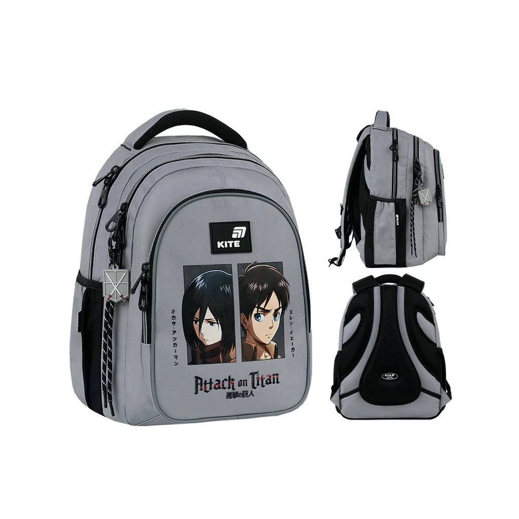 Рюкзак шкільний Kite Education teens 8001M Attack on Titan (AT26-8001M)