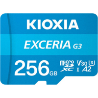 Карта пам'яті Kioxia 256GB microSDXC class 10 U3 V30 Exceria G3 (LMEX3L256GG2)
