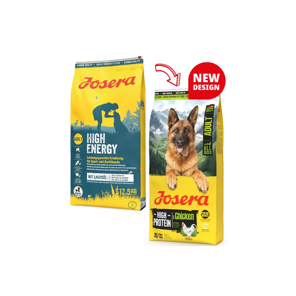 Сухий корм для собак Josera High Protein Adult Chicken (High Energy) 12.5 кг (4032254786696)