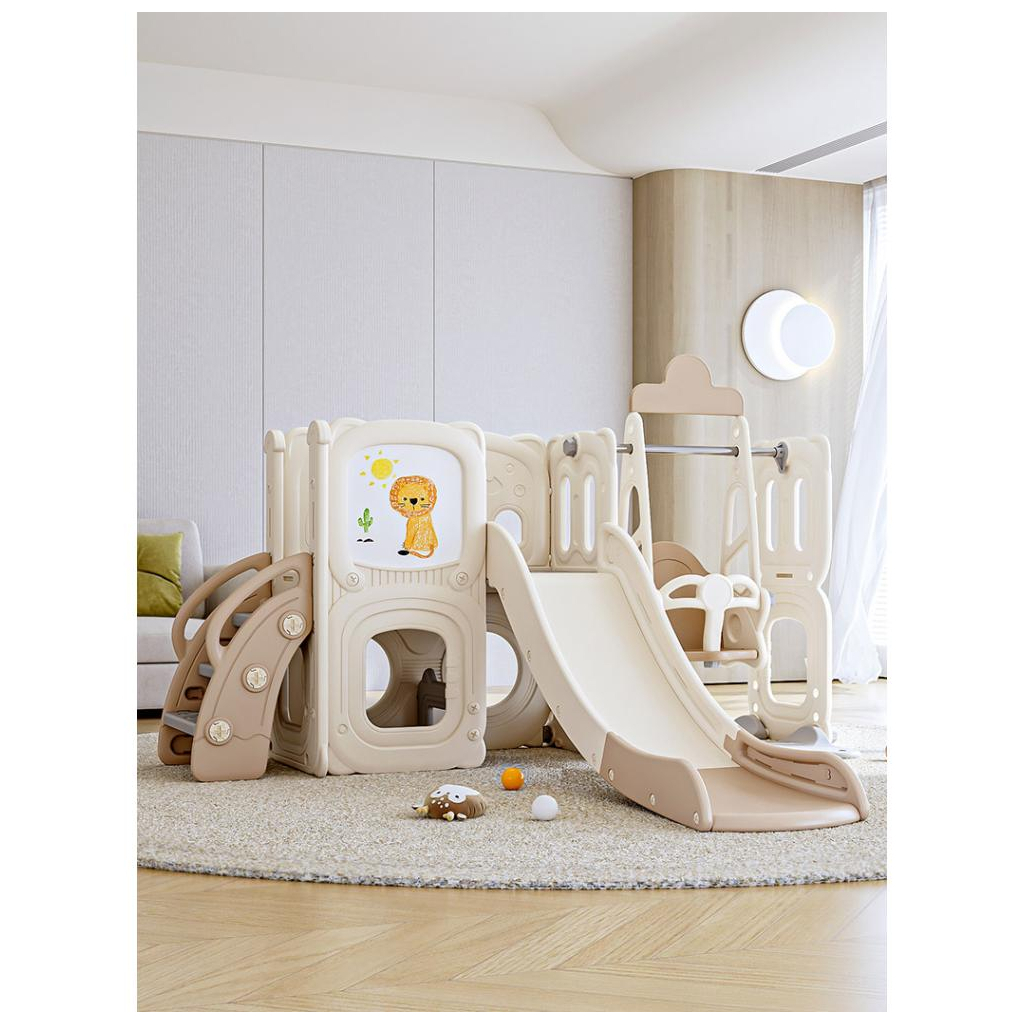 Ігровий майданчик Mealux Castle White / Brown (KD-B014 White/Brown) Ігровий майданчик Mealux Castle White / Brown (KD-B014 White/Brown)