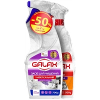Набір побутової хімії Galax PowerClean Універсальний засіб Лаванда 700 г + Засіб для кухонних поверхонь 500 г (4262396149145)