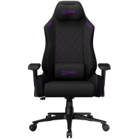 Крісло ігрове Lorgar CHA41 Black/Purple (LRG-CHA41-BK-PR)