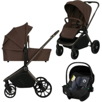 Lionelo MIKA PLUS 3IN1 MOCHA MOUSSE stroller (LO-MIKA PLUS 3IN1 MOCHA MOUSSE)