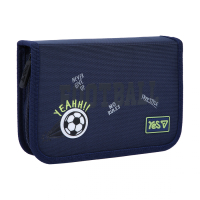 Пенал Yes твердий одинарний з клапаном Football HP-03 (533869)