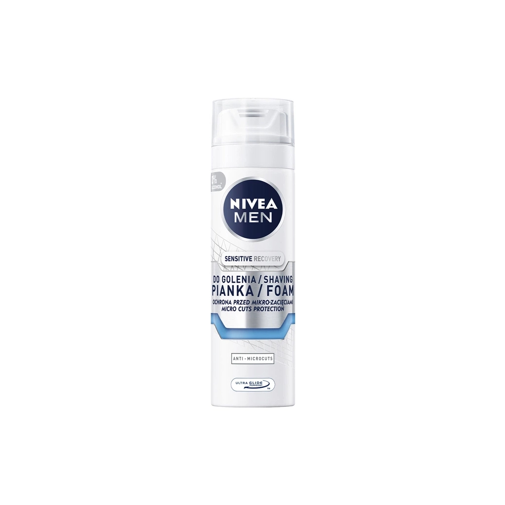 Піна для гоління Nivea MEN Sensitive Recovery Shaving Foam 200 мл (5900017061184)