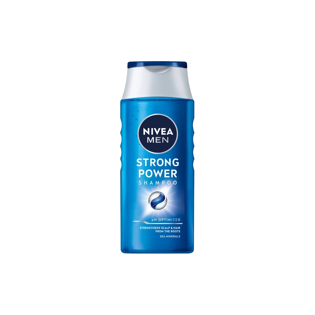 Шампунь Nivea MEN Strong Power Shampoo 250 мл (9005800388878)