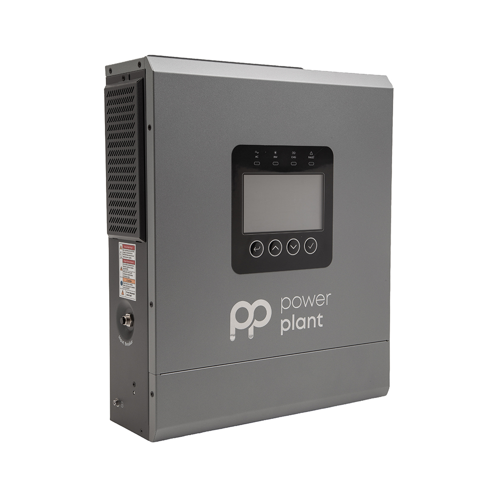 Сонячний інвертор PowerPlant 6000W 48V 120A (NV823161) Сонячний інвертор PowerPlant 6000W 48V 120A (NV823161)