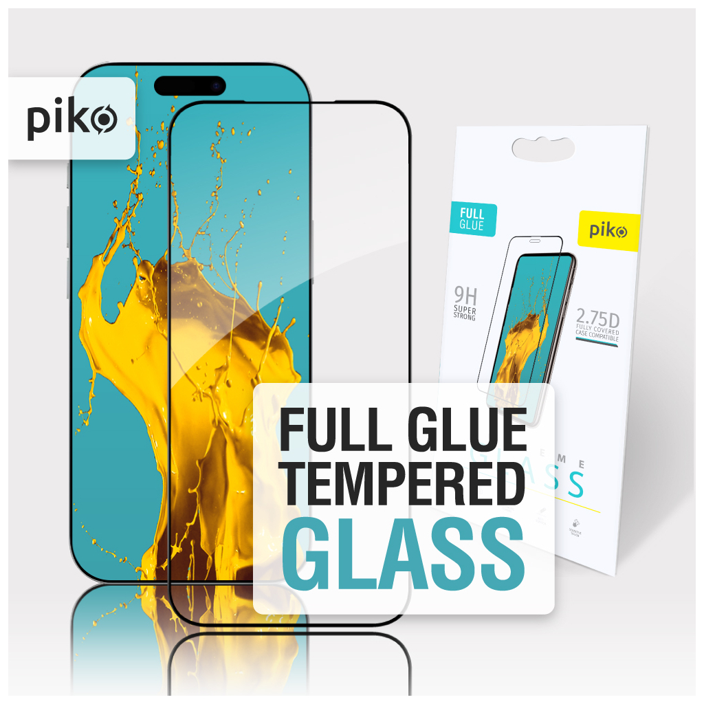 Скло захисне Piko Full Glue ESD Apple iPhone 17 Pro Max Black (1283126626067) Скло захисне Piko Full Glue ESD Apple iPhone 17 Pro Max Black (1283126626067)