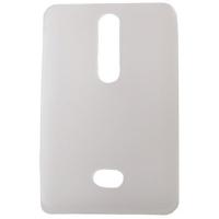 Чохол до мобільного телефона Drobak для NOKIA 501 Asha /Elastic PU/White (216381)