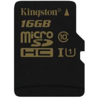 Карта пам'яті Kingston 16GB microSDHC Class 10 UHS-I (SDCA10/16GBSP)