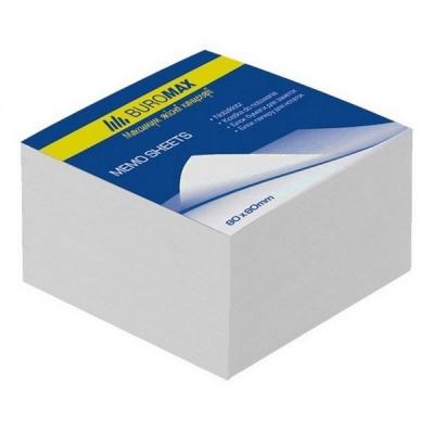 Папір для нотаток Buromax White 80х80х30мм, glued (BM.2200)