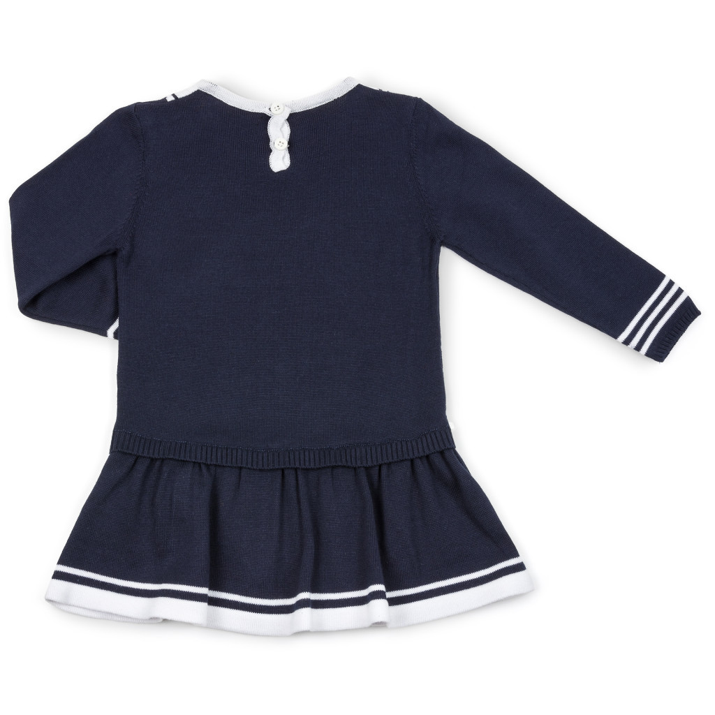 Плаття дитяче Na в'язане (GR7015-98G-blue)