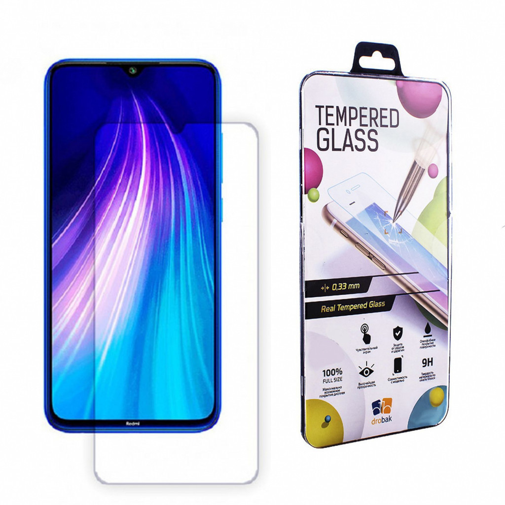 Скло захисне Drobak Xiaomi Redmi Note 8T (454507) Скло захисне Drobak Xiaomi Redmi Note 8T (454507)